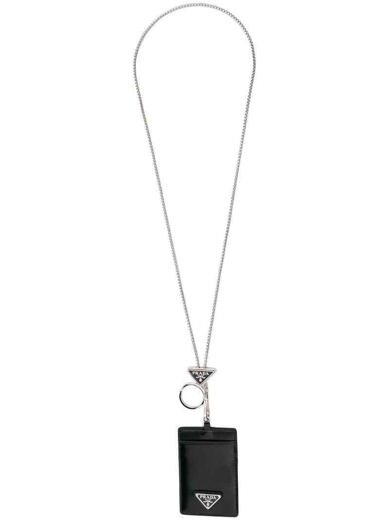 Black Neck Strap Cardholder