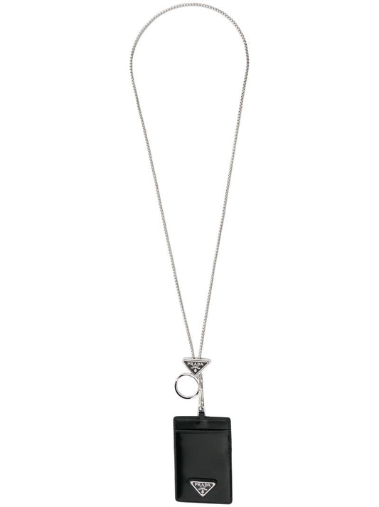 Black Neck Strap Cardholder