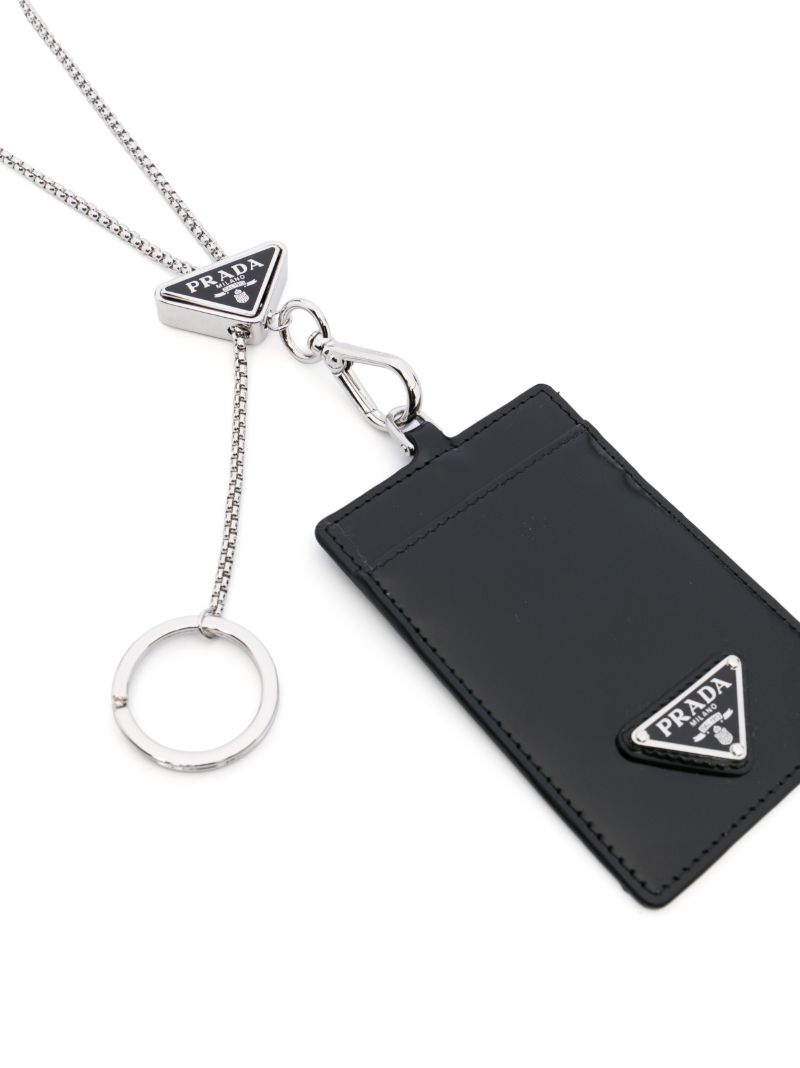 Black Neck Strap Cardholder