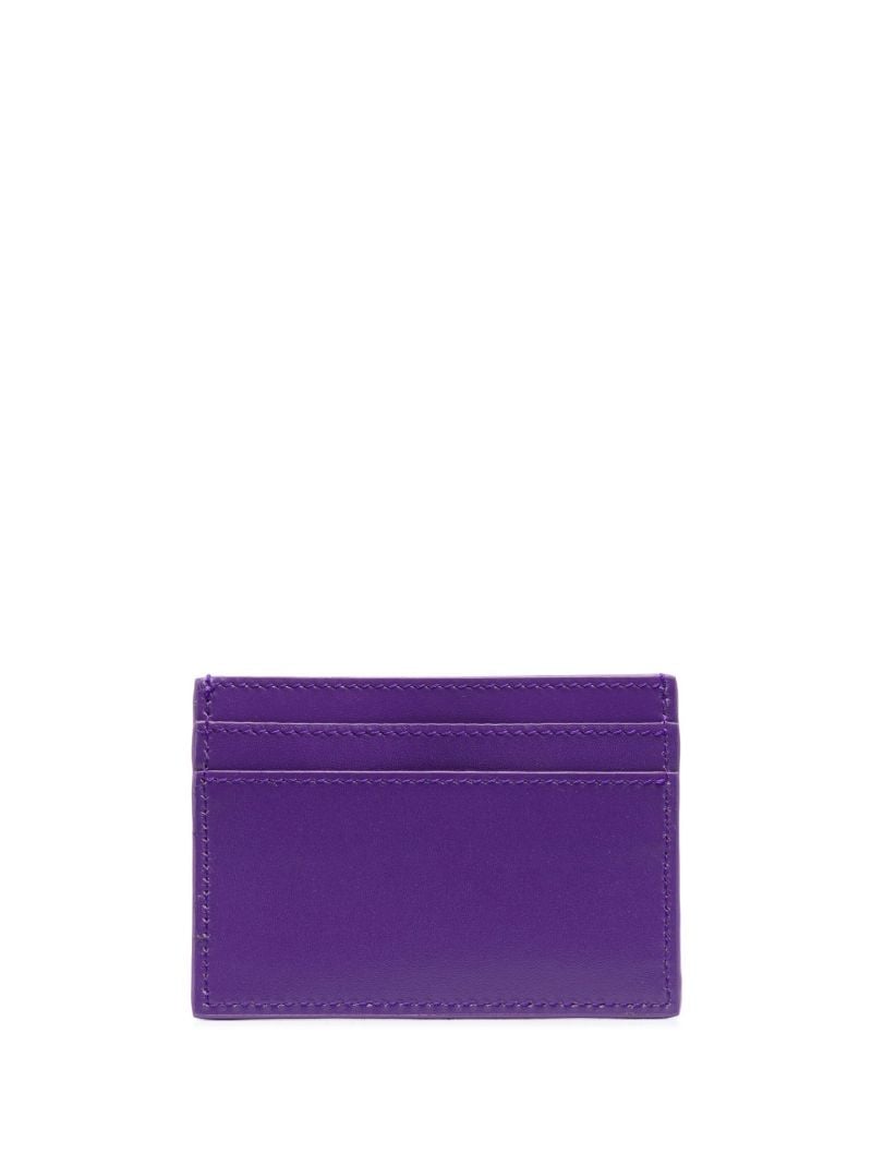 Purple Logo Plaque Cardholder
