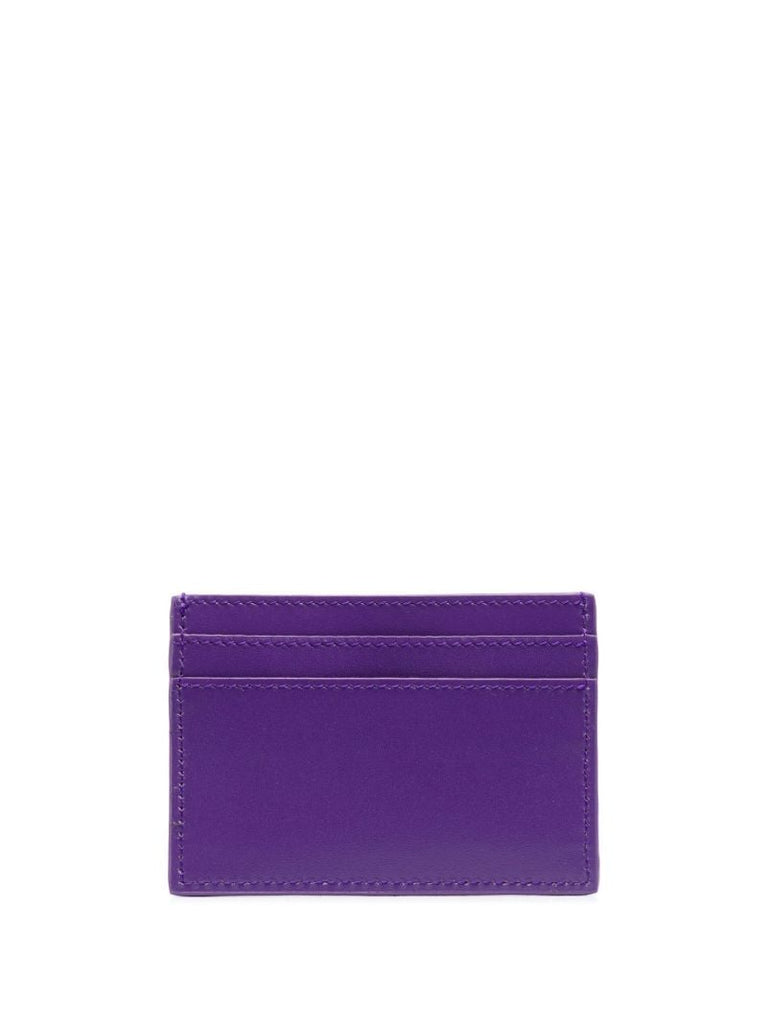 Purple Logo Plaque Cardholder