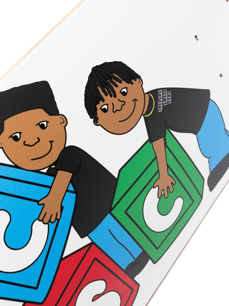 X Browns Building Blocks Skate Deck (8.25)
