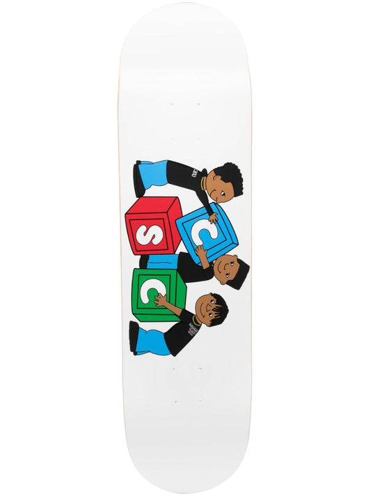 X Browns Building Blocks Skate Deck (8.25)