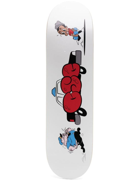 X Browns Cop Car Skate Deck (8.25)