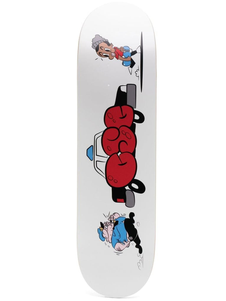 X Browns Cop Car Skate Deck (8.25)