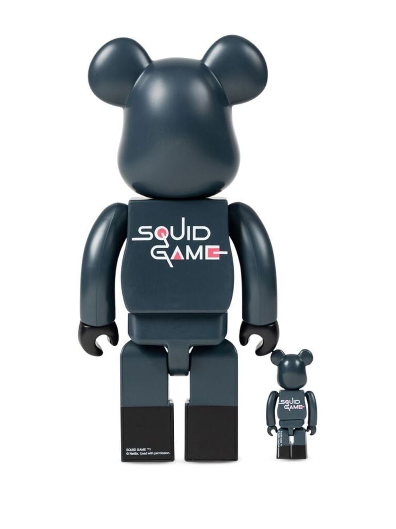 Blue Be@rbrick Squid Game 100% and 400% Set