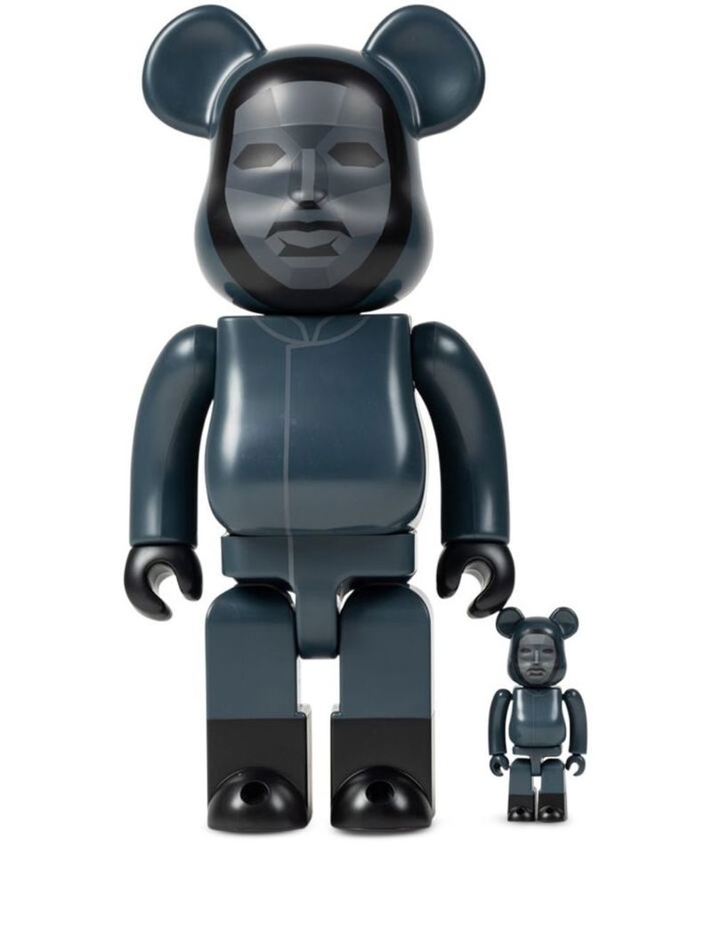Blue Be@rbrick Squid Game 100% and 400% Set