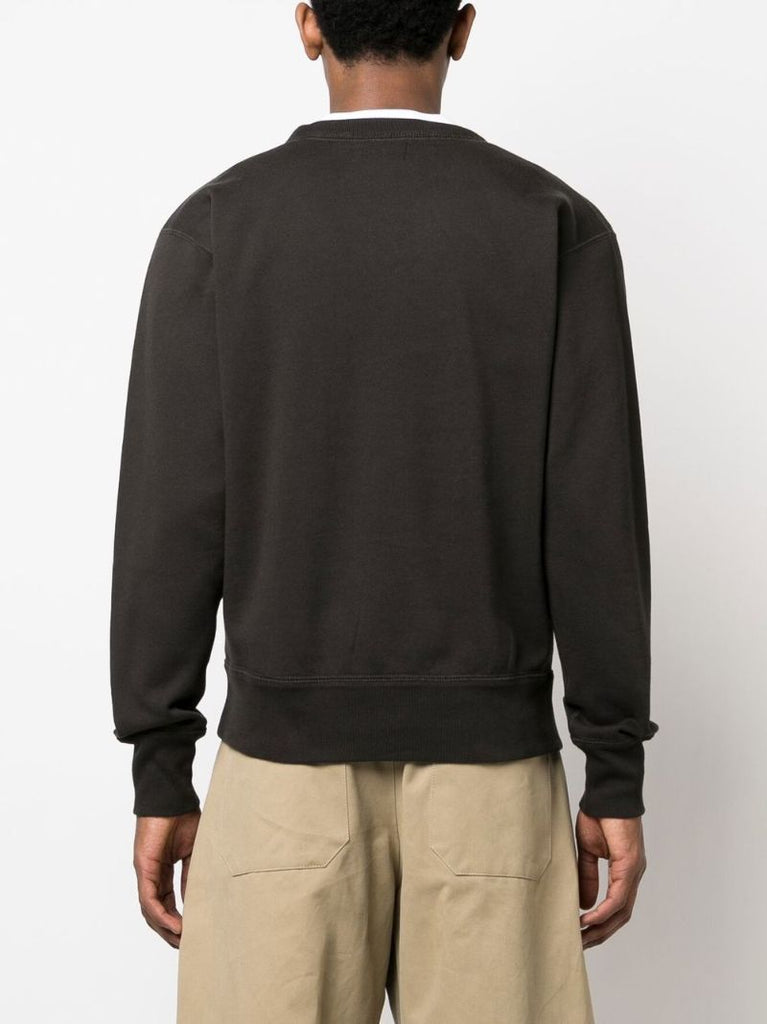 Black Mike Logo Print Sweatshirt