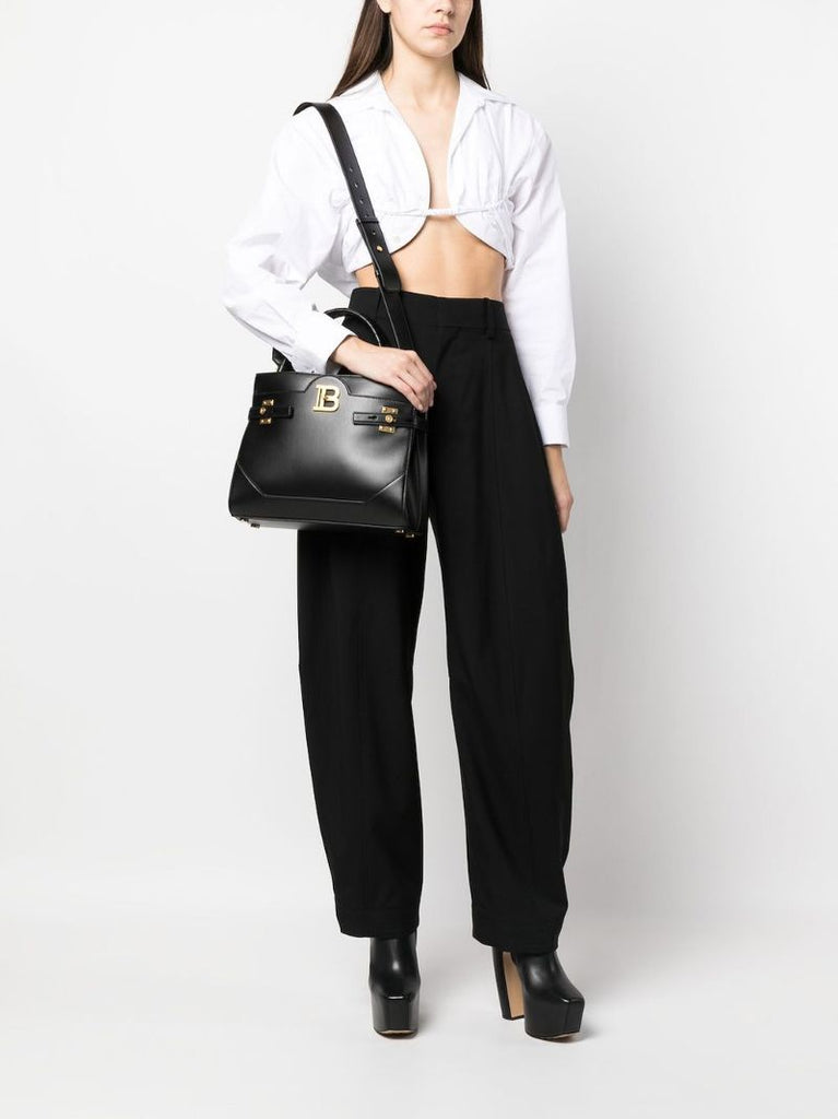 Black B-buzz 31 Leather Shoulder Bag