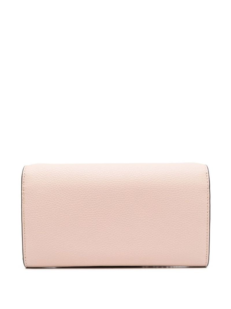 Pink Robinson Leather Shoulder Bag