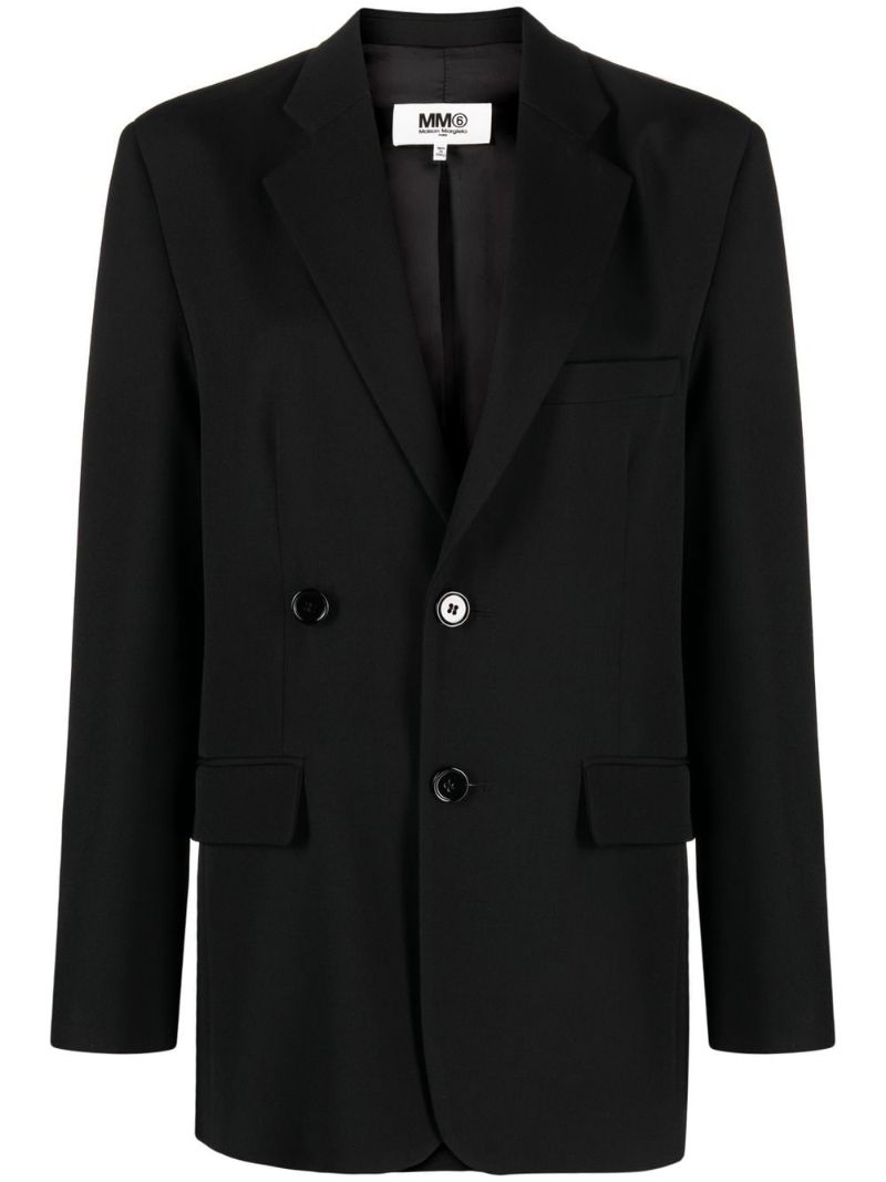 Black Single-breasted Blazer