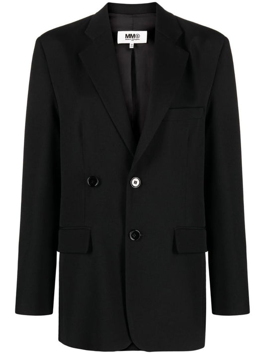 Black Single-breasted Blazer