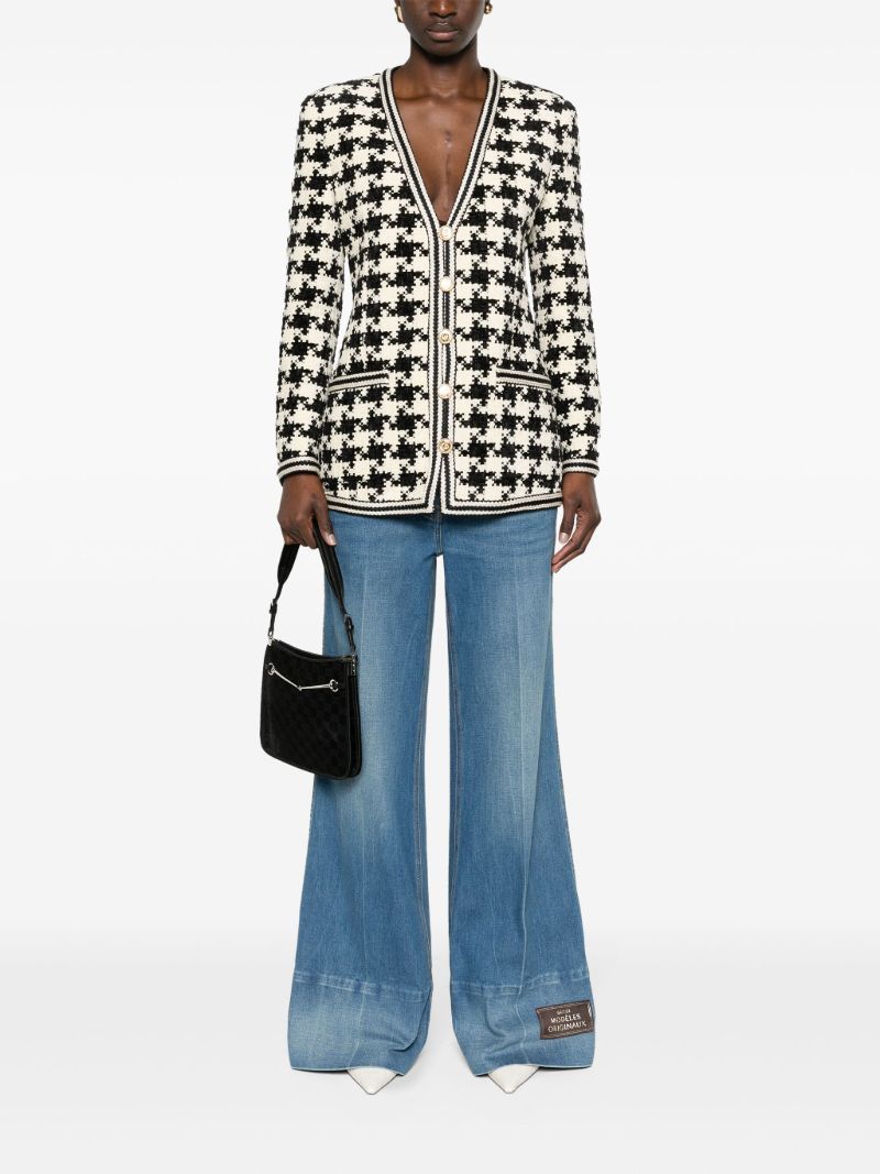 Blue Flared Jeans
