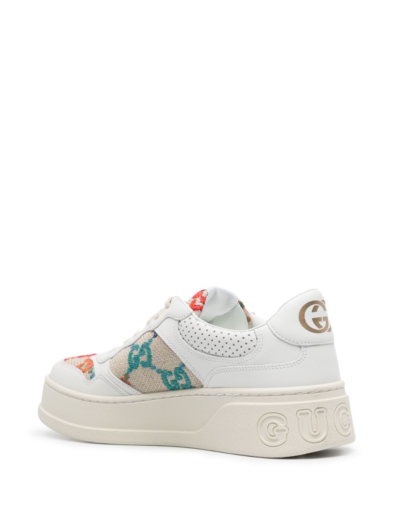 White Gg Low-top Sneakers