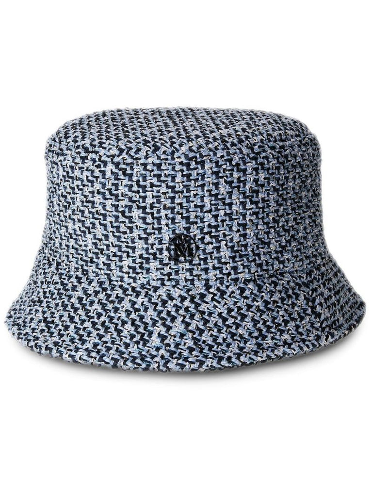 Blue Axel Tweed Bucket Hat