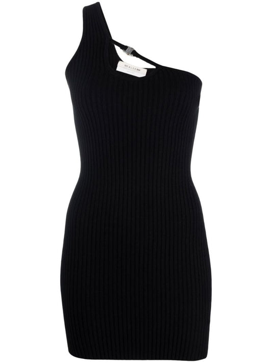 Black Cut-out Mini Dress