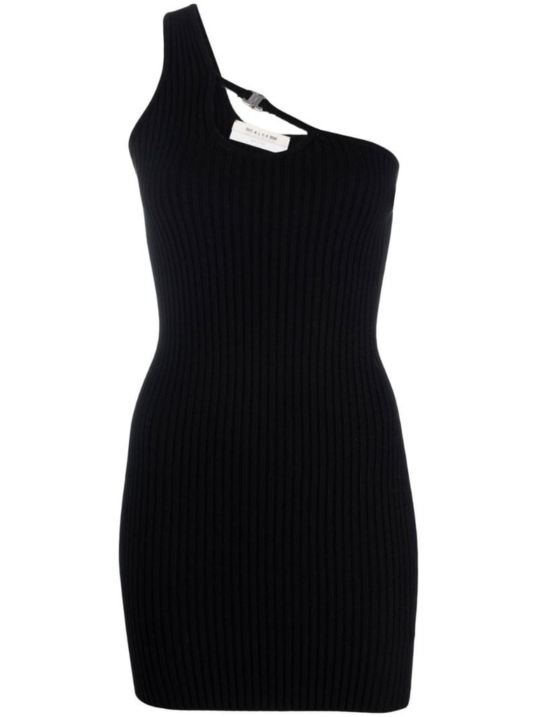 Black Cut-out Mini Dress