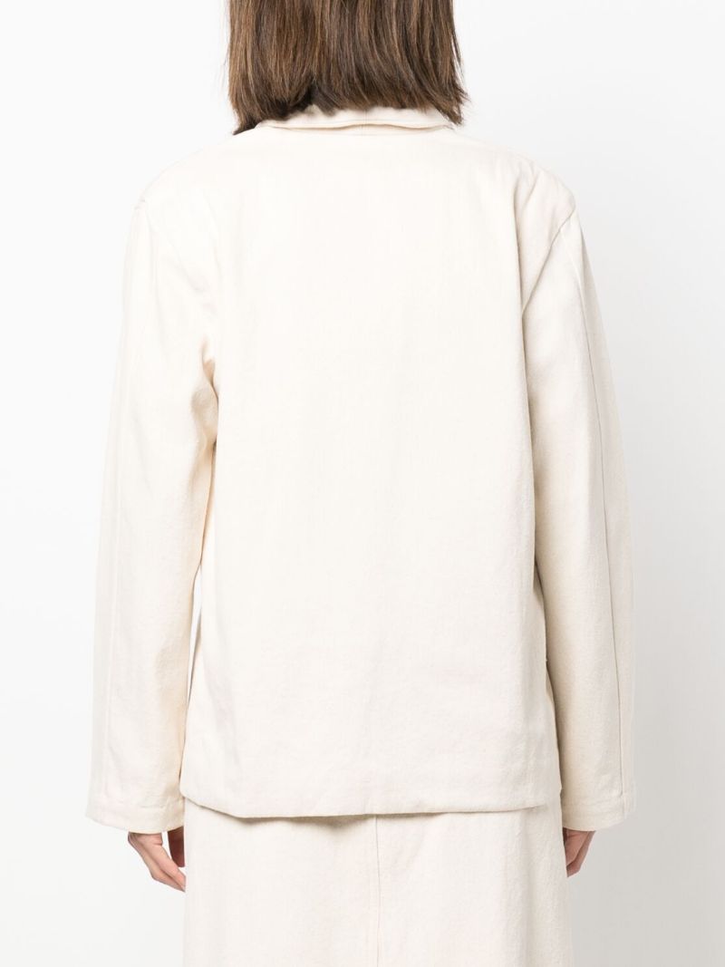 White Single Breasted Jacket