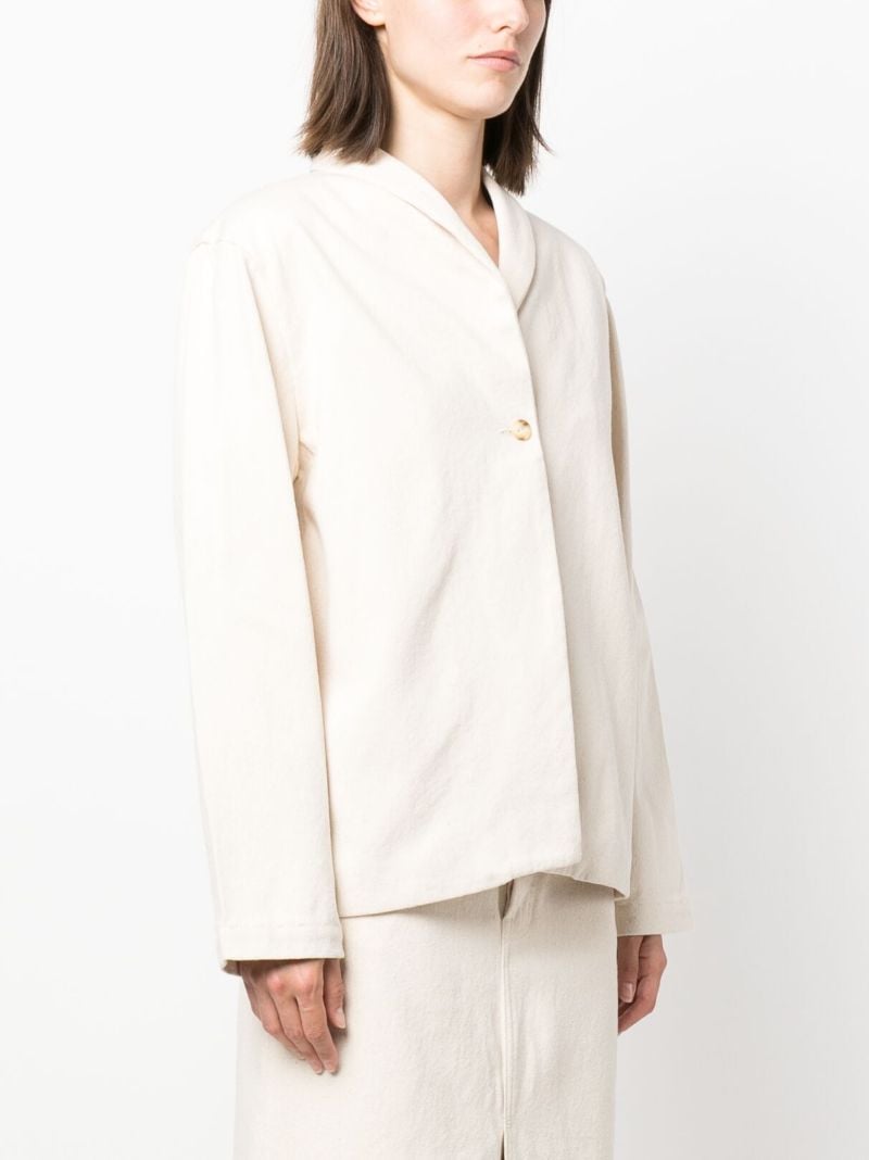 White Single Breasted Jacket