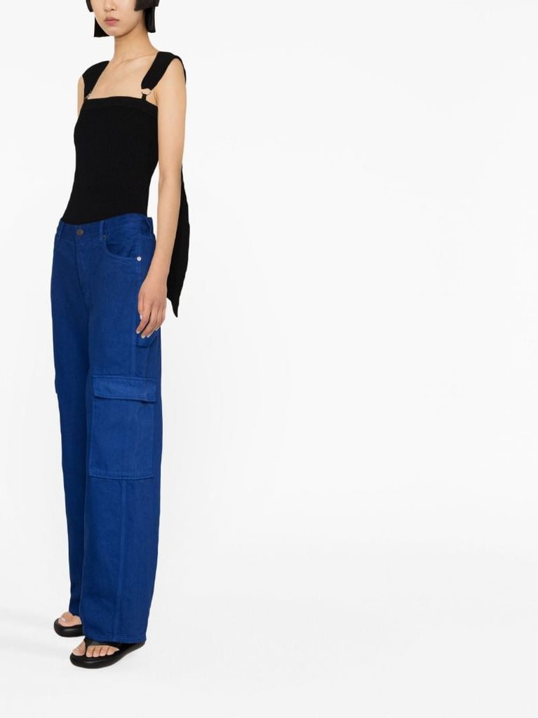 Blue Charlie Wide-leg Jeans