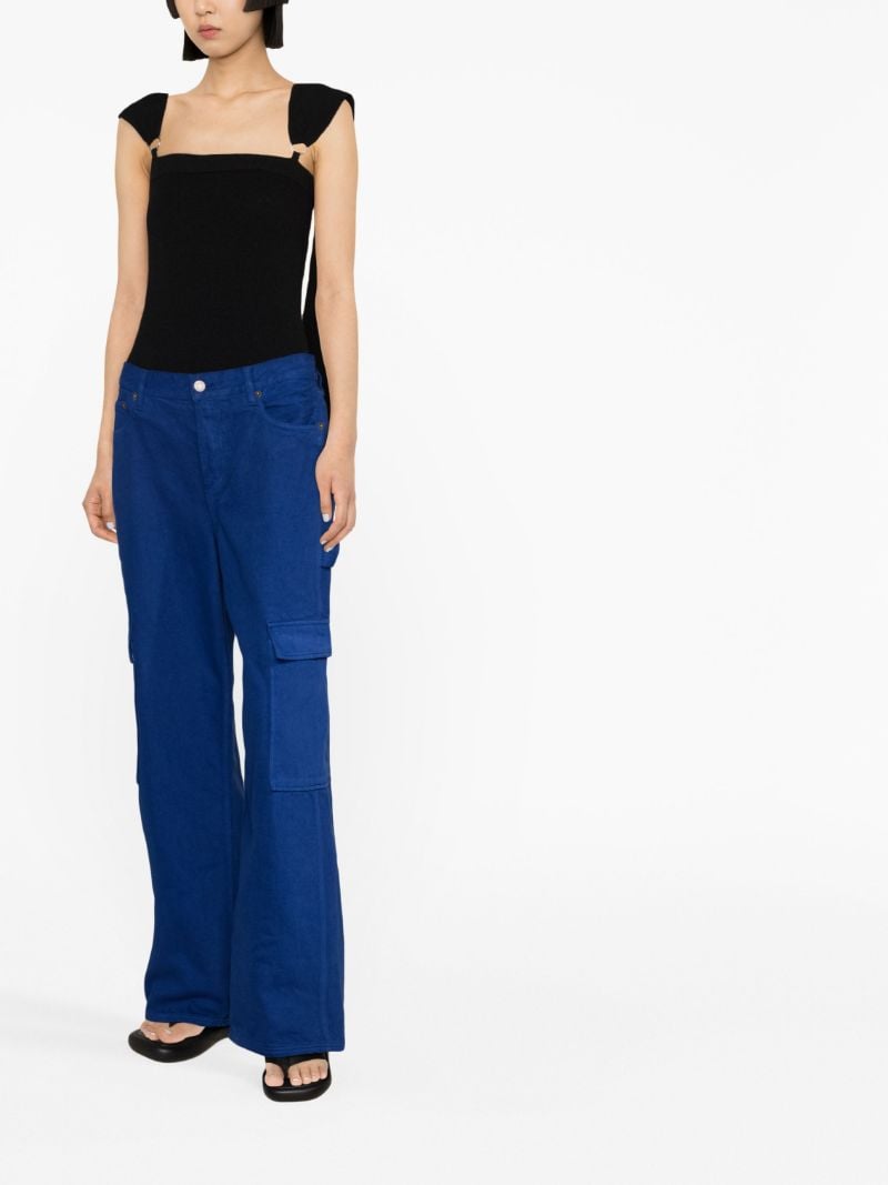 Blue Charlie Wide-leg Jeans