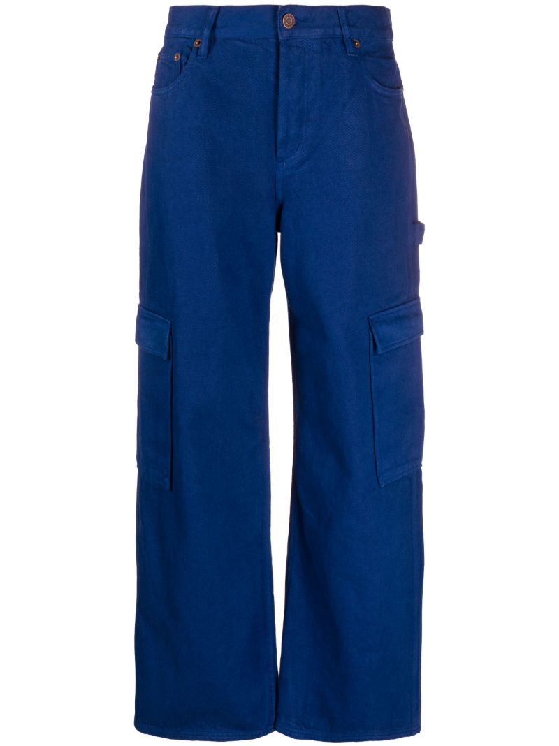 Blue Charlie Wide-leg Jeans