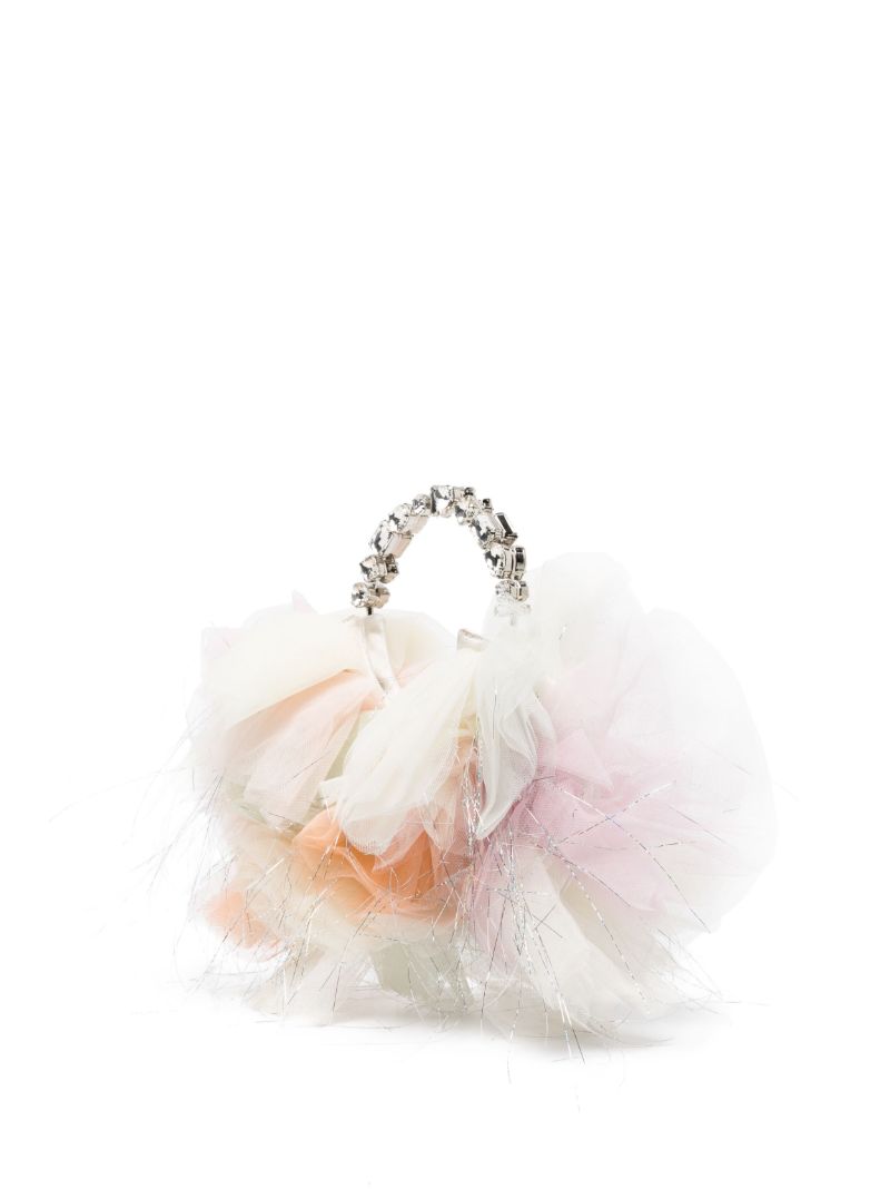 Multicolour Taliya Tule Tote Bag
