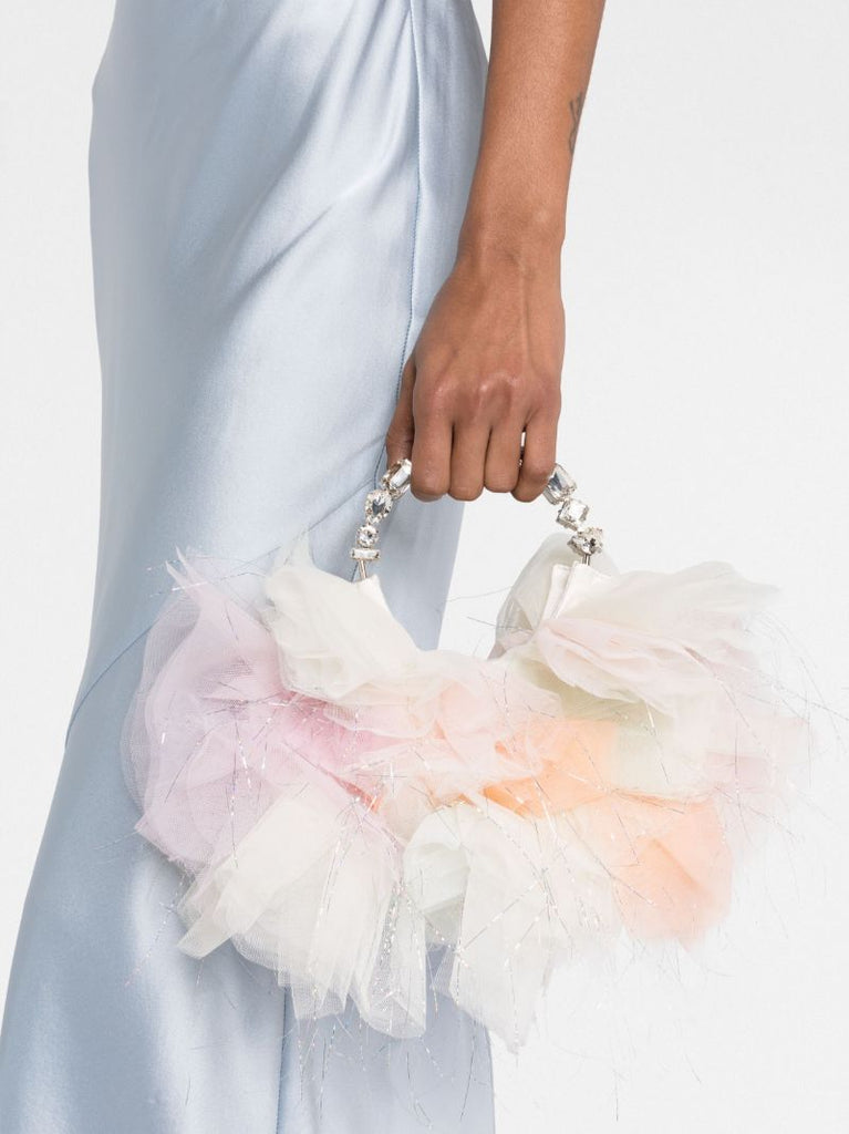 Multicolour Taliya Tule Tote Bag