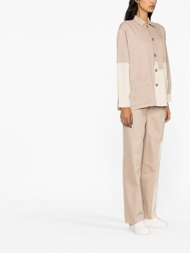 Neutral Cotton Chore Jacket