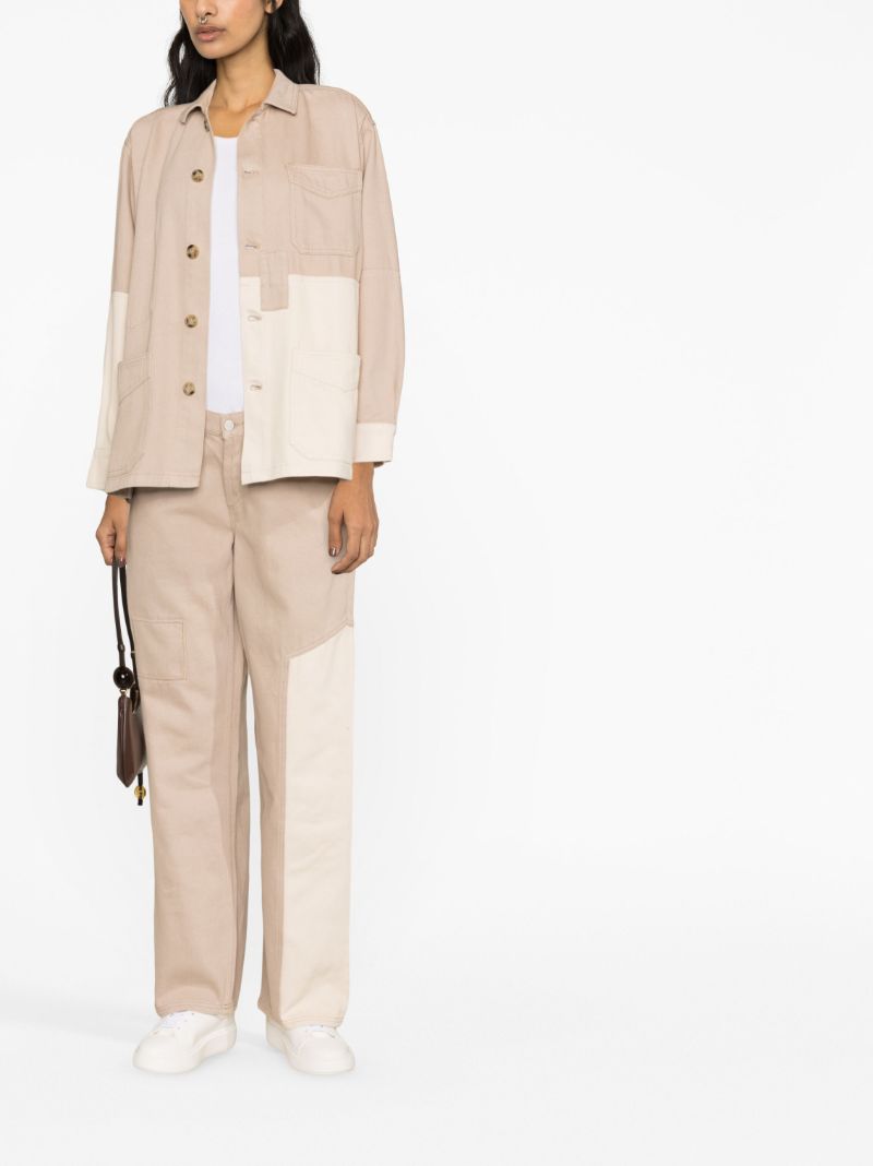Neutral Cotton Chore Jacket