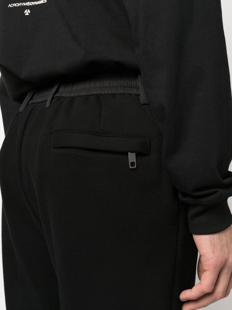 Black Drawstring Waist Trousers