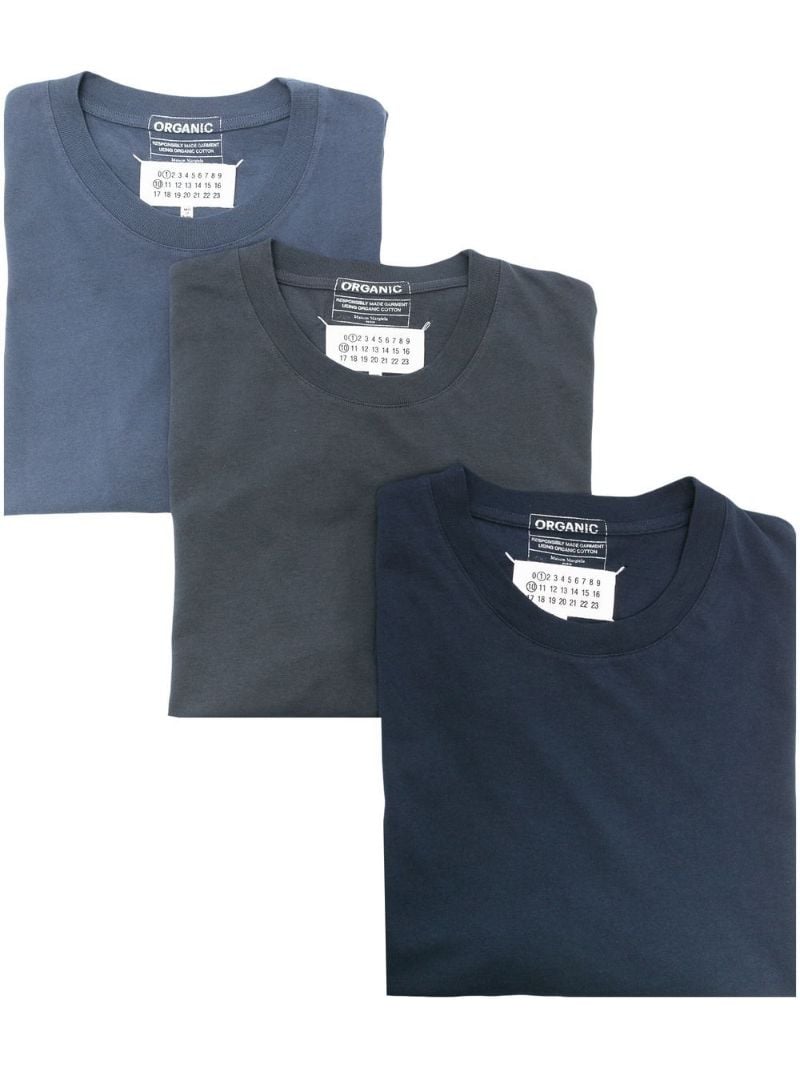 Blue Short Sleeve T-shirt Pack of Three