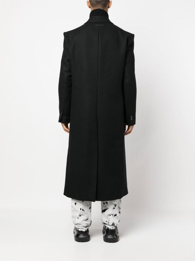 Black Double Breasted Coat