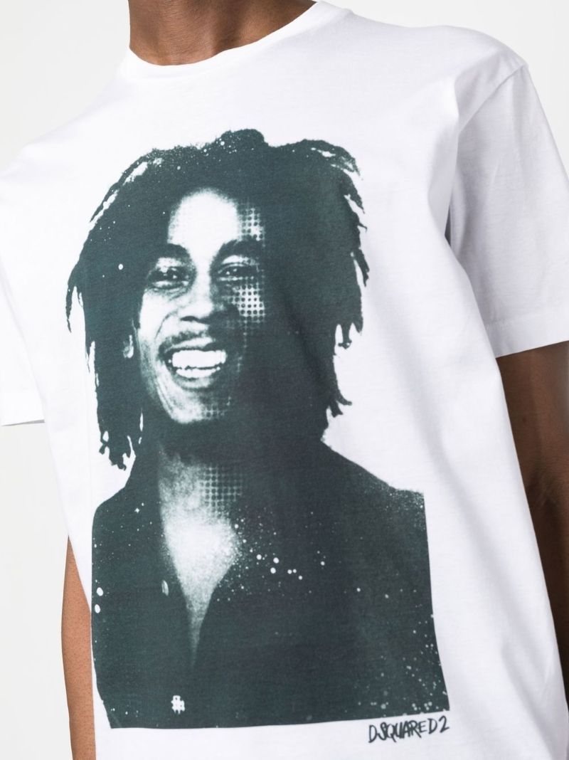 White Photograph Print T-shirt