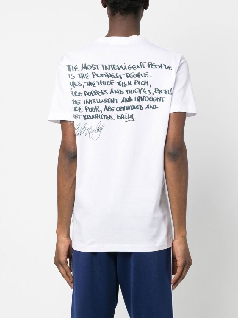 White Photograph Print T-shirt