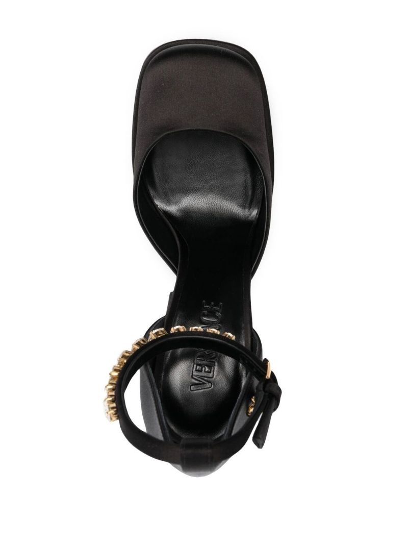 Black Medusa Aevitas 155 Platform Pumps