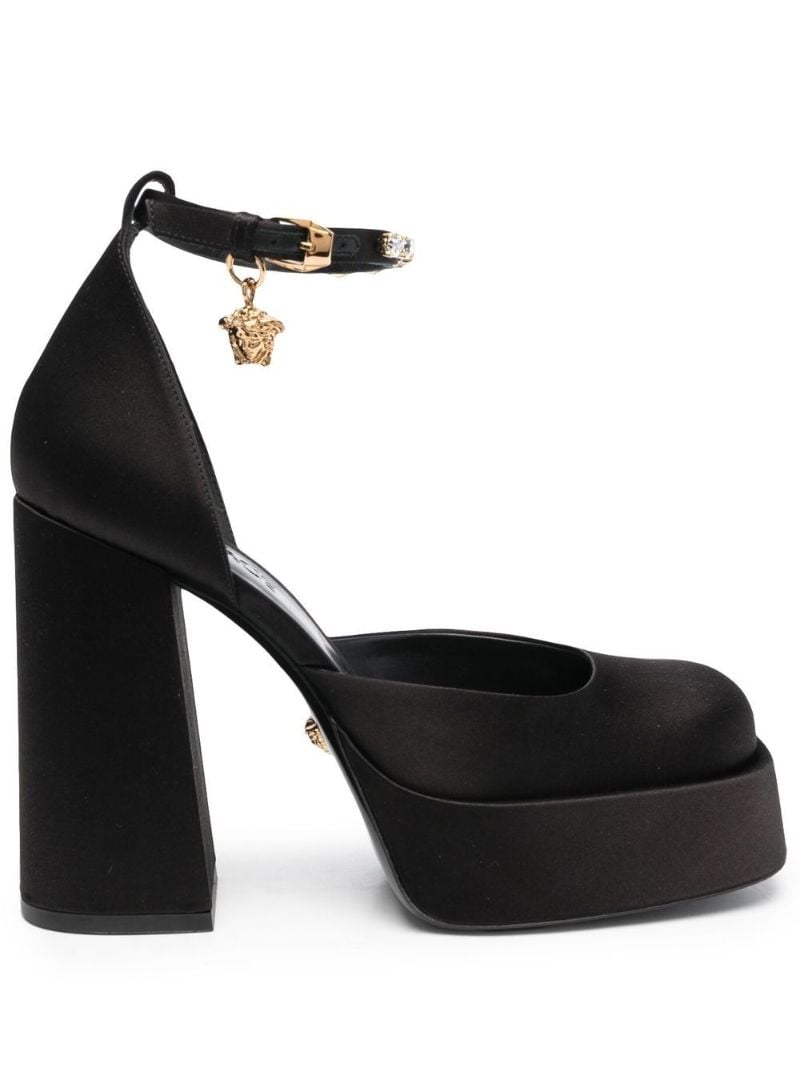 Black Medusa Aevitas 155 Platform Pumps