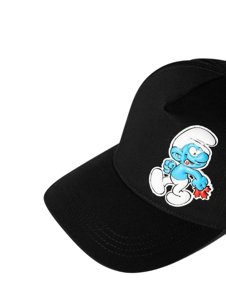 X Smurfs Black Smurf Patch Cap