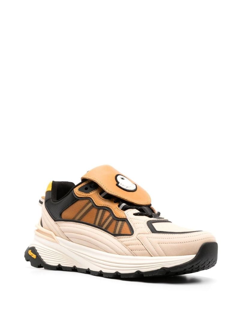X Palm Angels Brown Lite Runner Sneakers