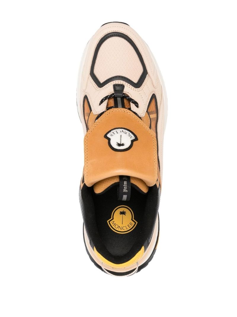 X Palm Angels Brown Lite Runner Sneakers