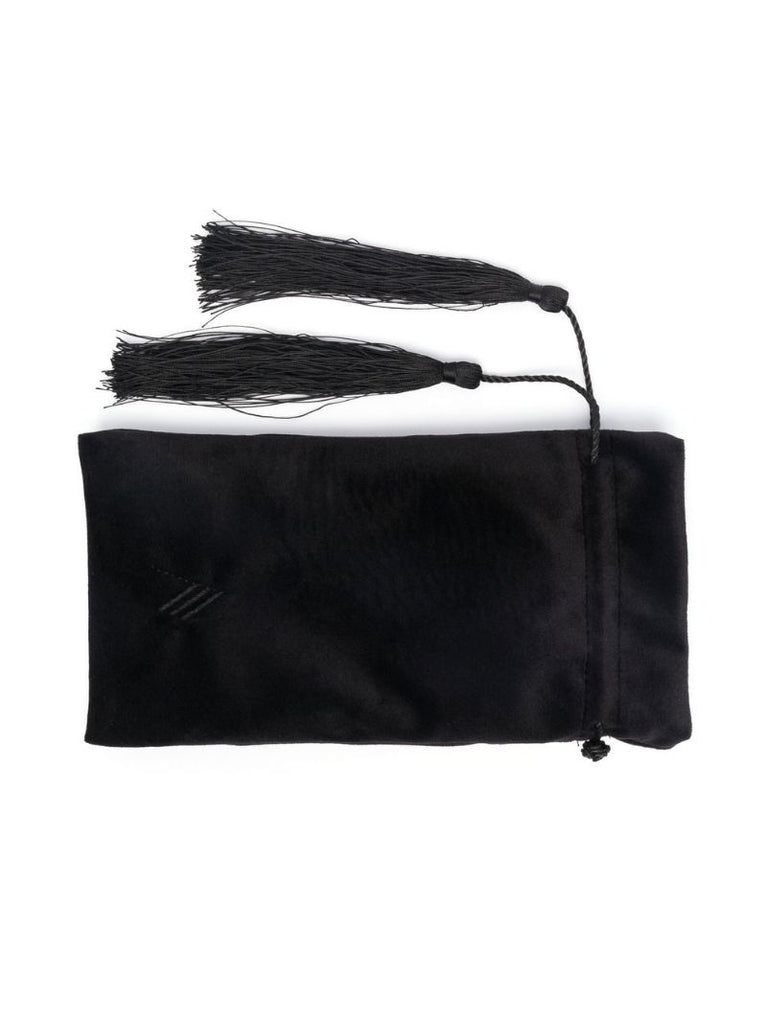 Black Berta Rectangle Sunglasses