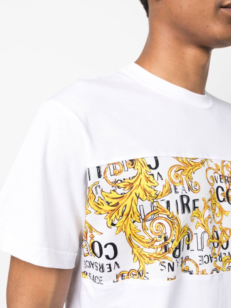 White Logo-print Short-sleeve T-shirt