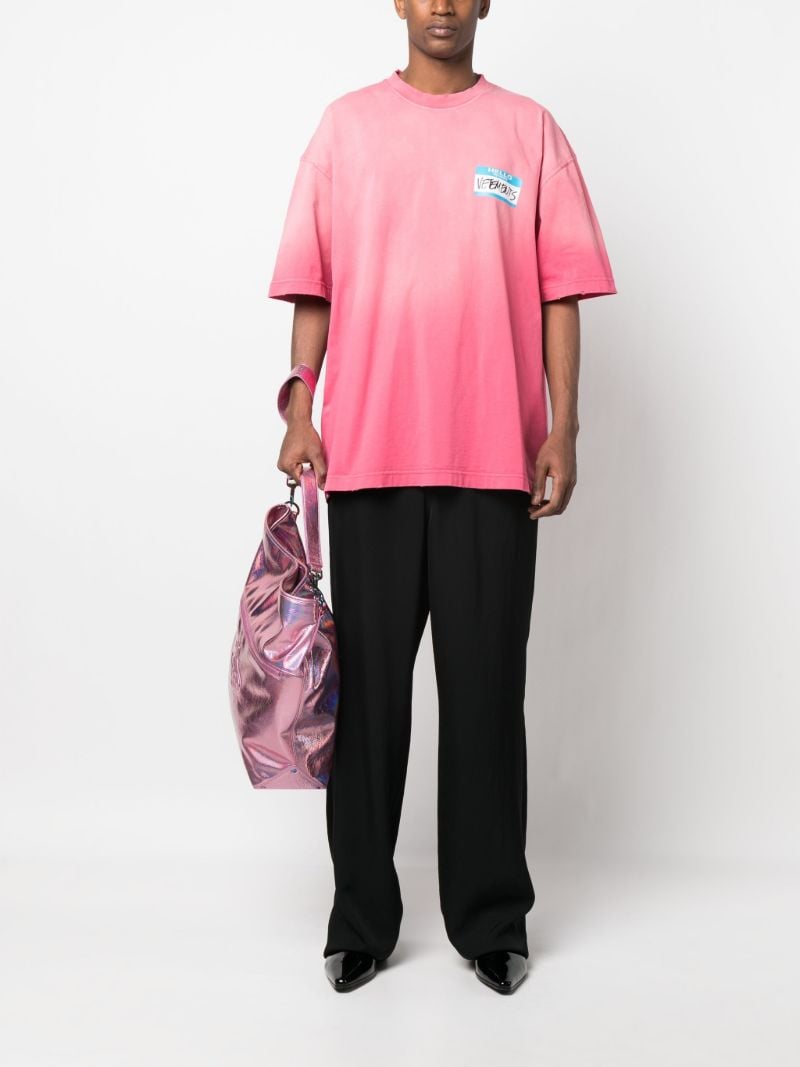 Pink My Name Is Cotton T-shirt
