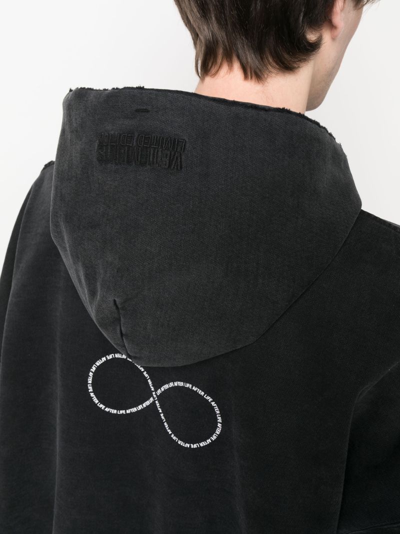 Black Life After Life Infinity Hoodie