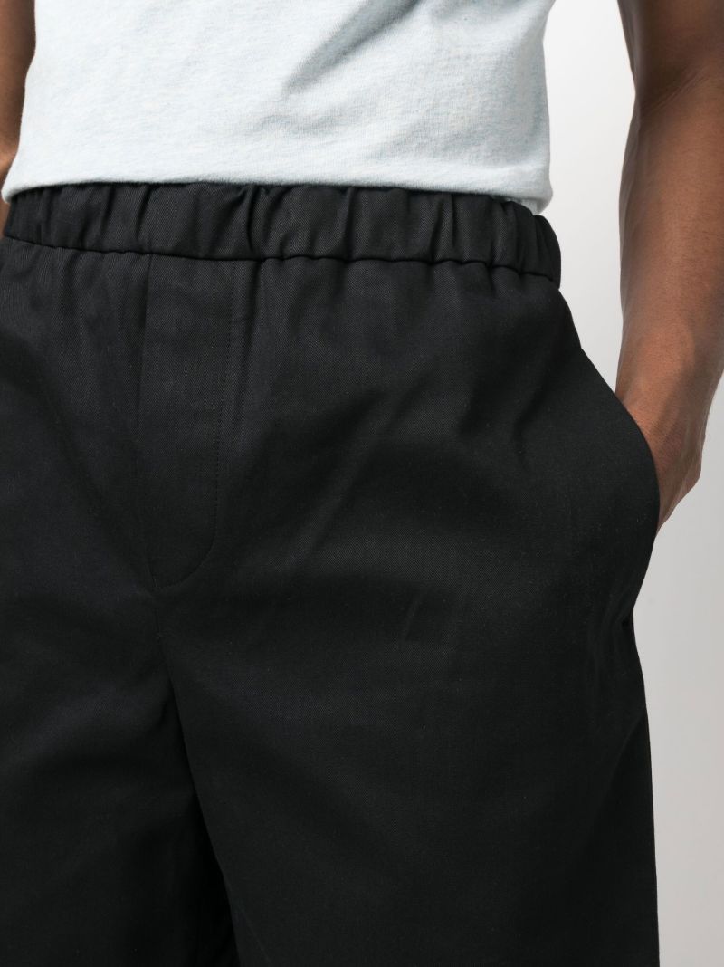Black Ed Drawstring Shorts