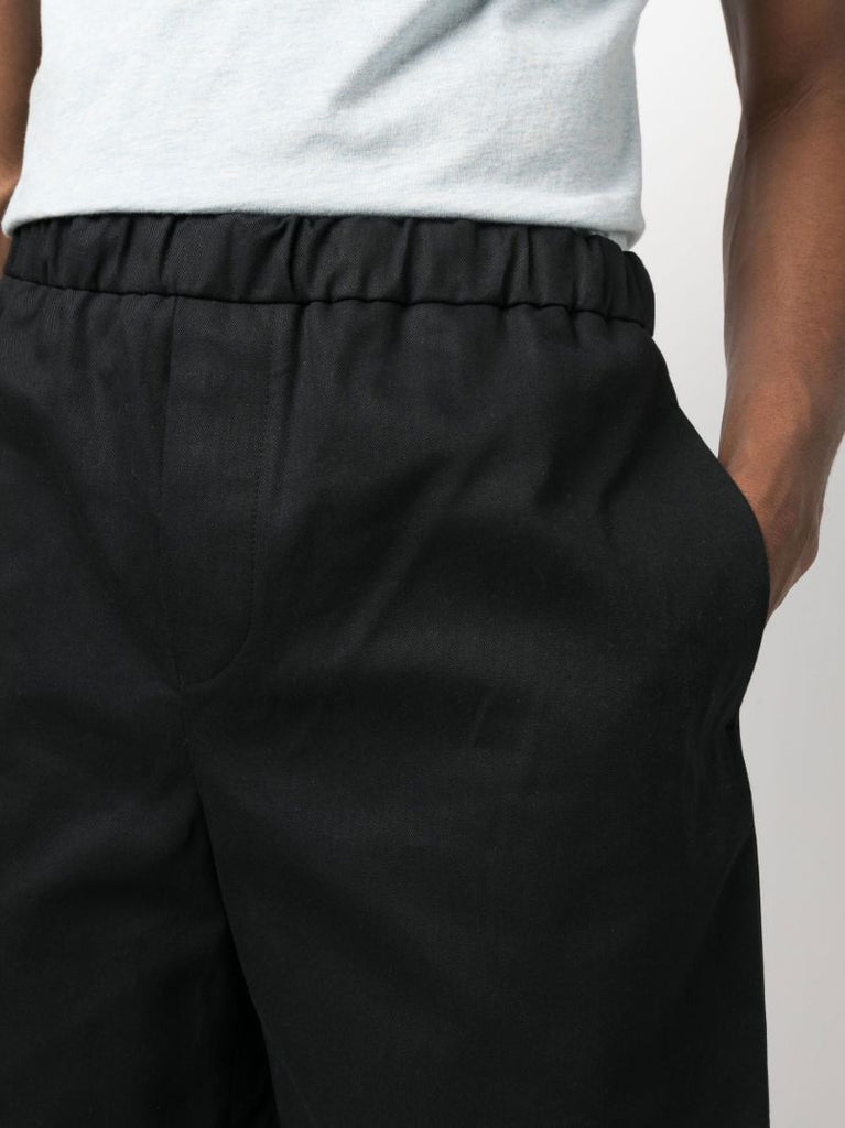 Black Ed Drawstring Shorts