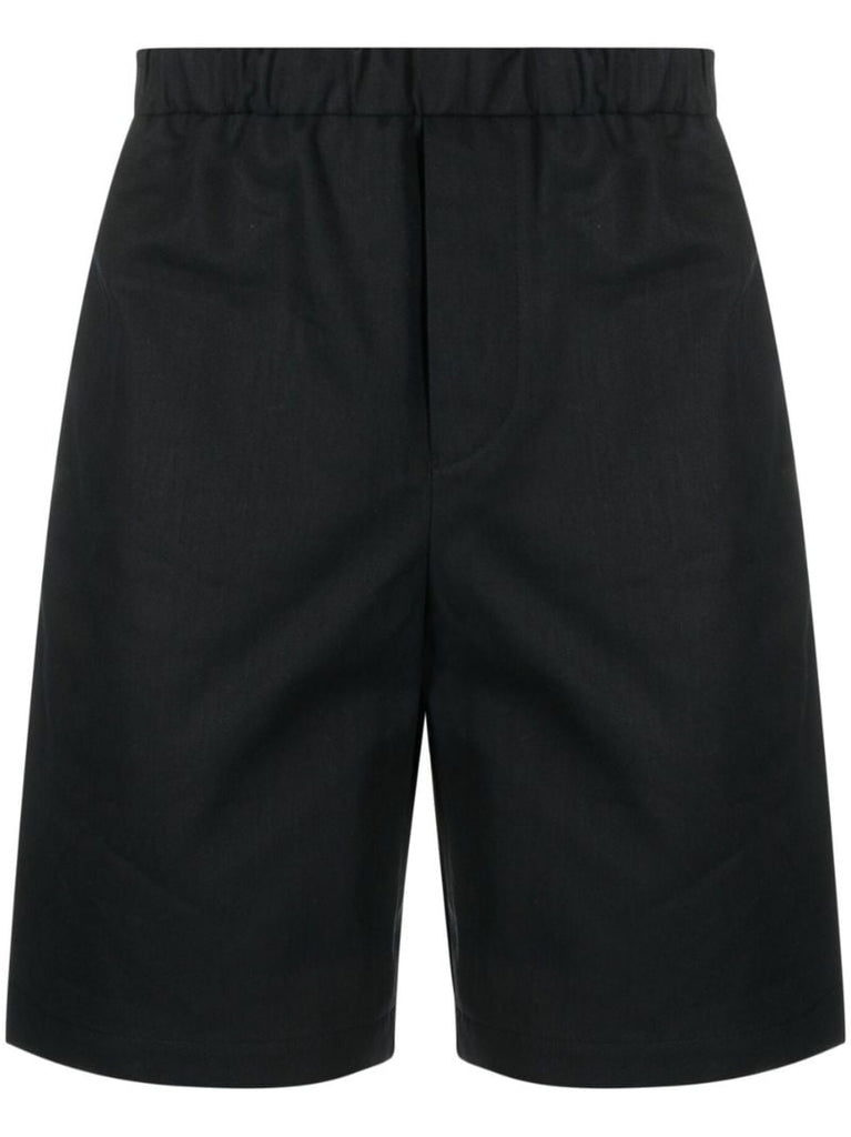 Black Ed Drawstring Shorts