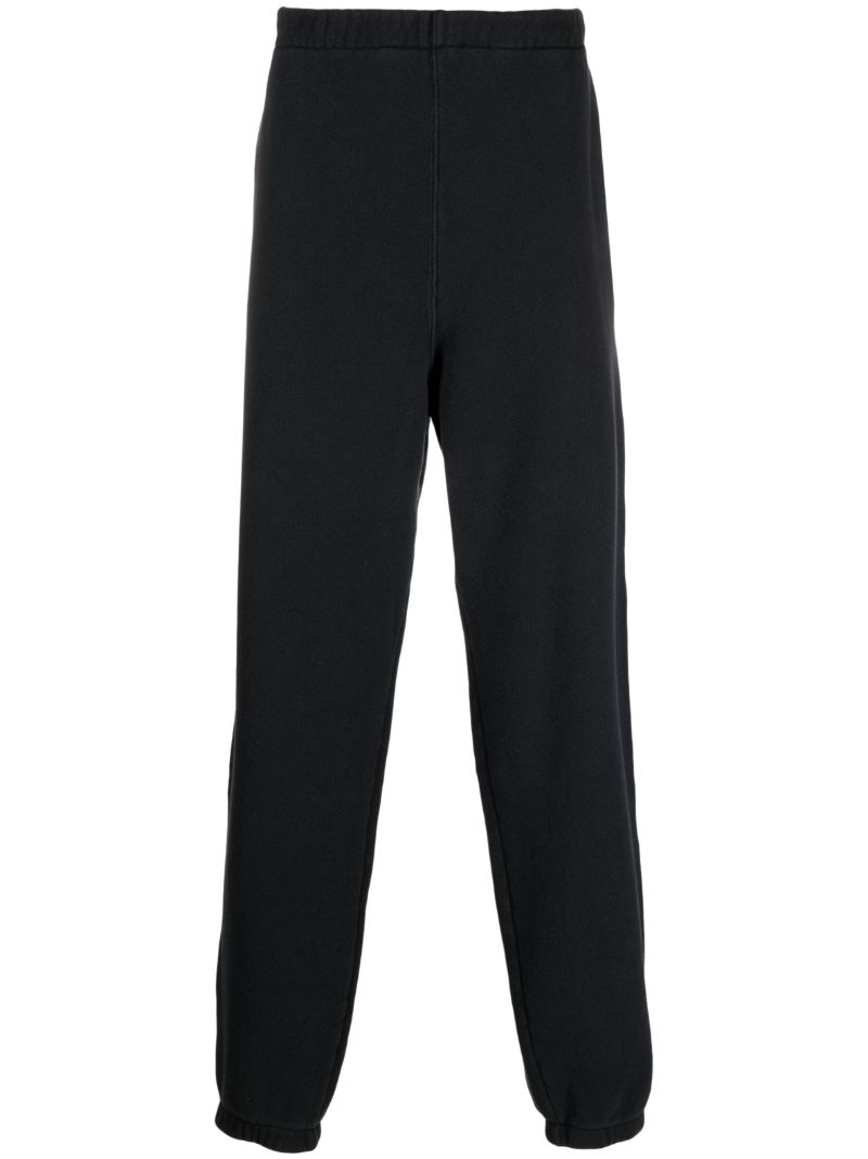 Black Fleece Cotton Track Pants