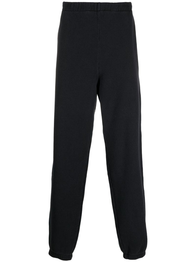 Black Fleece Cotton Track Pants