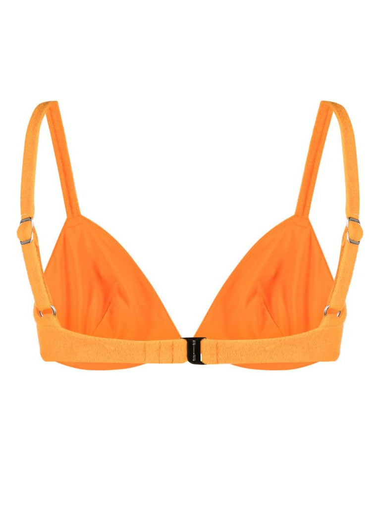 Orange the Triangle Bikini Top